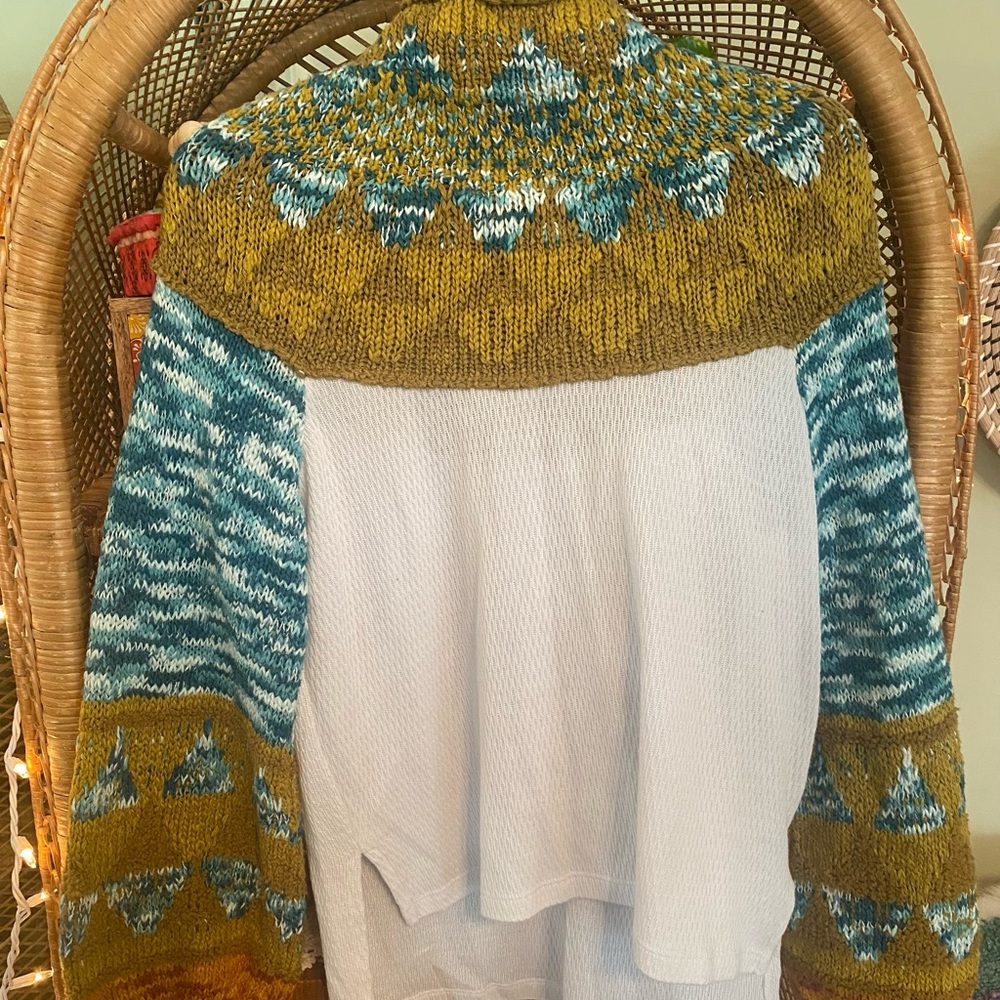 Free People Swit the Small Stuff Sweater Top